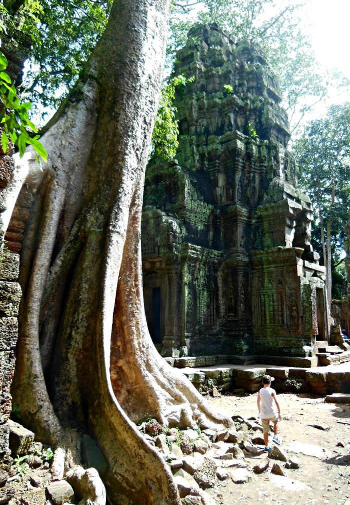 Un tempio vicino ad Angkor Wat