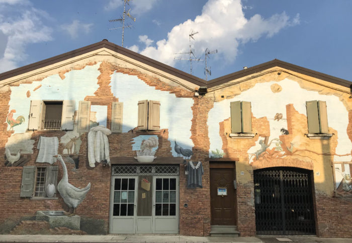 borghi dipinti San Giovanni in Persiceto